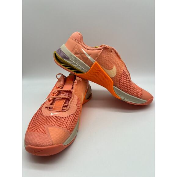 Nike Metcon 7 Women's Cross Training CrossFit Shoe Orange CZ8280-600 Size 8.5 - Picture 5 of 12